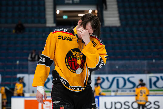 Luleås Linus Funck deppar