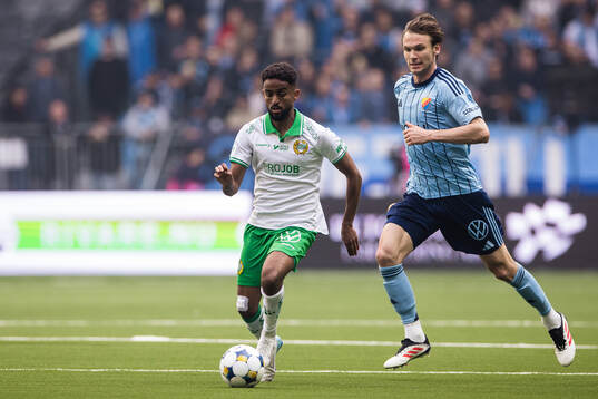Hammarbys Tesfaldet Tekie och Djurgårdens Albin Ekdal