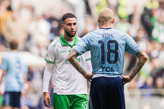 Hammarbys Abdelrahman Boudah Saidi och Djurgårdens Adam