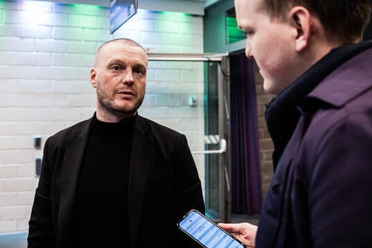 Hammarbys tränare Kim Hellberg