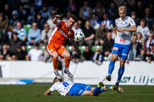 IFK Göteborgs Tobias Heintz och Värnamos Luke Le Roux