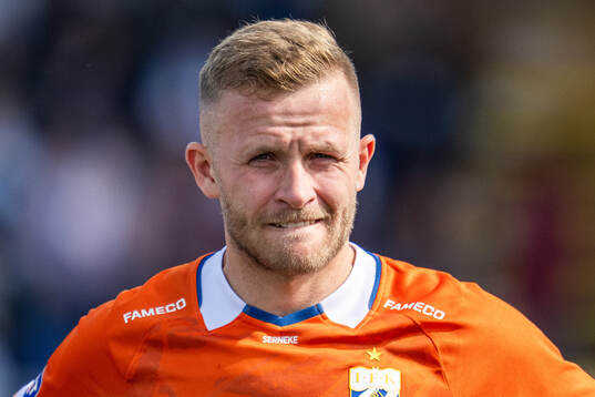 IFK Göteborgs Jonas Bager vid line-up