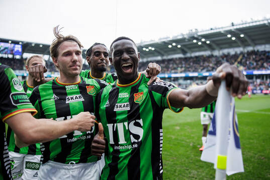 Bläddra bland fler bilder av Fotboll, Allsvenskan, GAIS - Degerfors