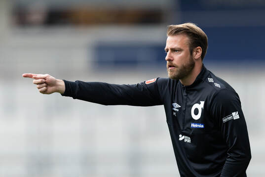 Degerfors tränare William Lundin