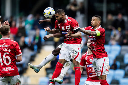 Degerfors Leon Hien och Bernardo Gil Coutinho Morgado och