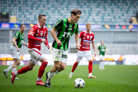 Degerfors Erik Lindell och GAIS Axel Henriksson