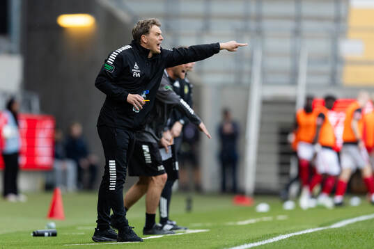 GAIS tränare Fredrik Holmberg