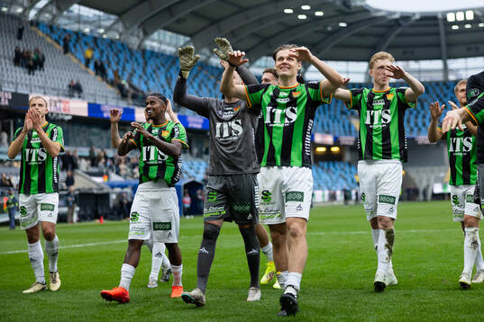 GAIS Chovanie Shakur Amatkarijo, målvakt Mergim Krasniqi,