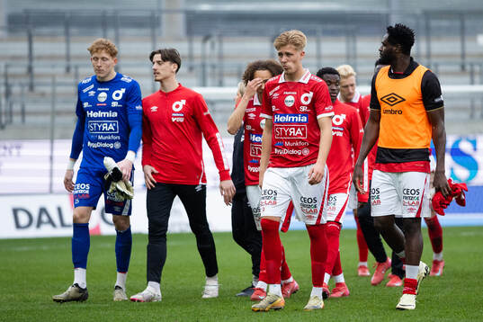 Degerfors spelare deppar