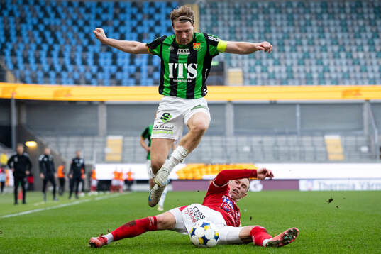 GAIS August Wängberg och Degerfors Erik Lindell