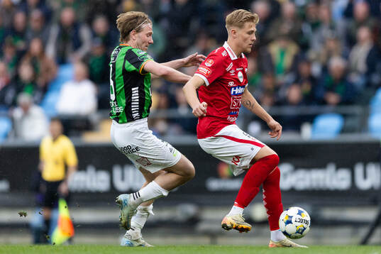 GAIS August Wängberg och Degerfors Elias Pihlström