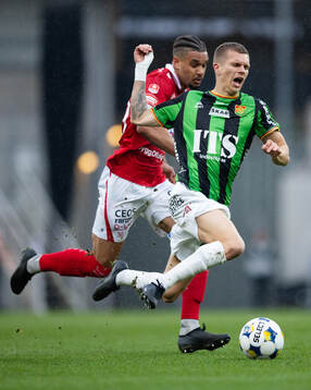 Degerfors Bernardo Gil Coutinho Morgado och GAIS Lucas