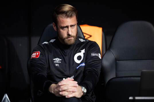 Degerfors tränare William Lundin