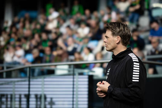 GAIS tränare Fredrik Holmberg