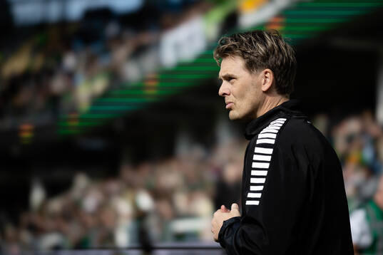 GAIS tränare Fredrik Holmberg