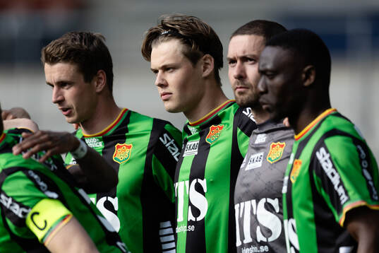 GAIS Oskar Ågren, Axel Henriksson, målvakt Mergim