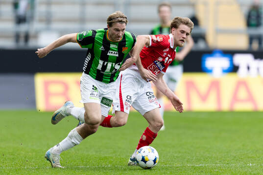 GAIS August Wängberg och Degerfors Teo Grönborg