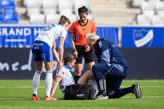 IFK Norrköpings Fanny Andersson skadad