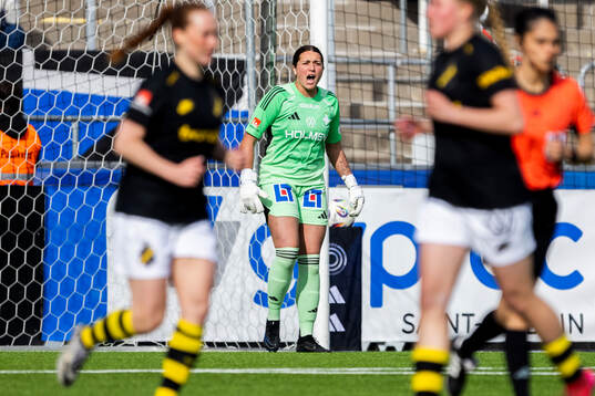 IFK Norrköpings målvakt Caroline Delisle