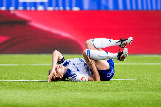 IFK Norrköpings Fanny Andersson har ont
