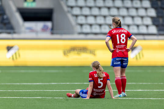 under fotbollsmatchen i Damallsvenskan mellan Häcken och