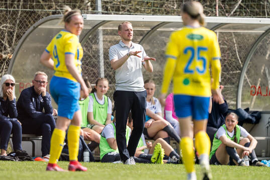Halmstad Tränare Andreé Johansson