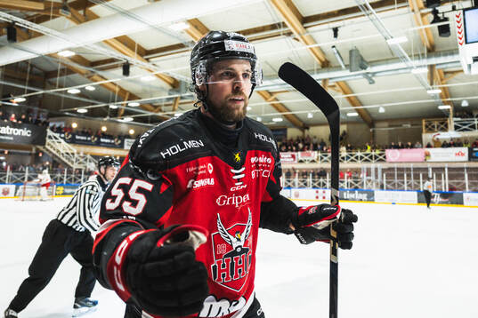 Hudiksvalls Sebastian Walfridsson jublar