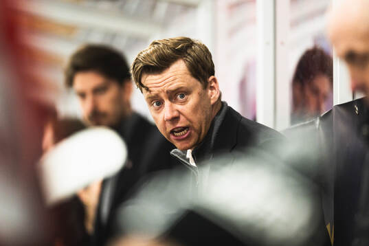 Hudiksvalls tränare Filip Algeman