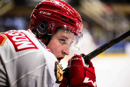 Troja/Ljungbys Carl-Henrik Edwardsson deppar