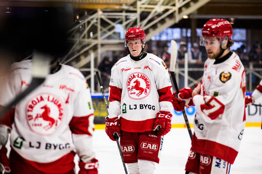 Troja/Ljungbys Valter Johansson deppar