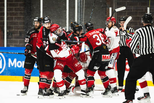 Hudiksvalls Axel Levander och Troja-Ljungbys Otto Henell