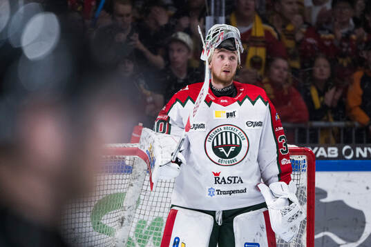 Frölundas målvakt Tobias Normann