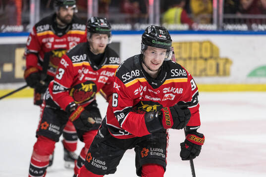 Luleås Pontus Andreasson jublar