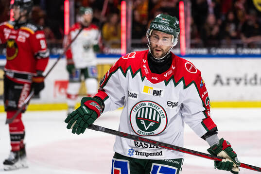 Frölundas Mikael Ruohomaa deppar