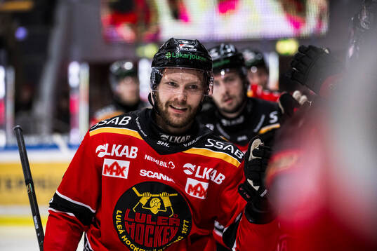 Luleås Einar Emanuelsson jublar