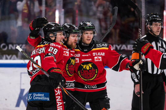 Luleås Brendan Shinnimin jublar