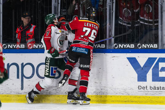 Frölundas Henrik Tömmernes och Luleås Anton Levtchi