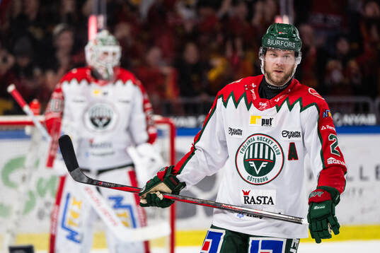 Frölundas Christian Folin deppar