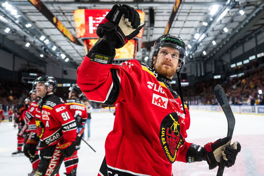 Luleås Brendan Shinnimin jublar