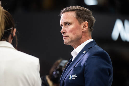 Frölundas tränare Roger Rönnberg