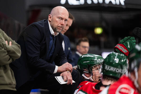 Frölundas assisterande tränare Anders Burström
