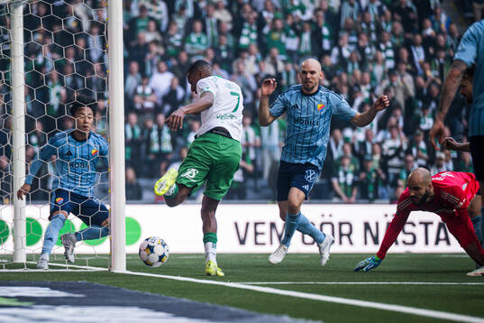 Hammarbys Paulos Abraham, Djurgårdens Marcus Danielson och