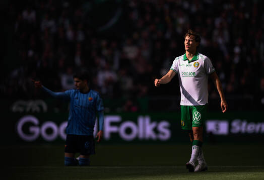Hammarbys Hampus Skoglund deppar