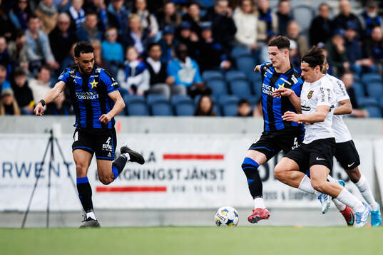 Sirius Robbie Ure och Brommapojkarnas Kevin Ackermann