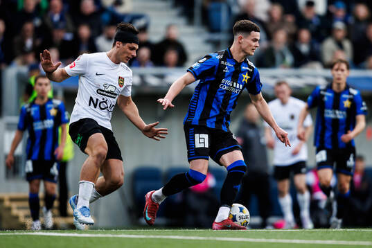 Brommapojkarnas Kevin Ackermann och Sirius Robbie Ure