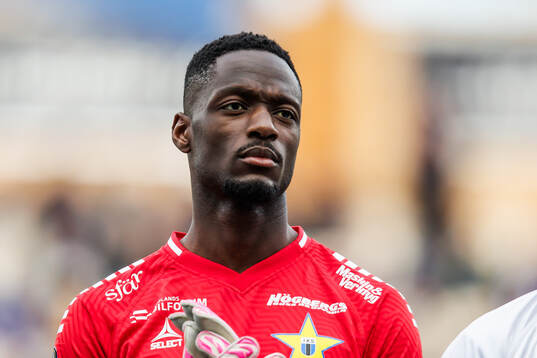Sirius målvakt Ismael Diawara