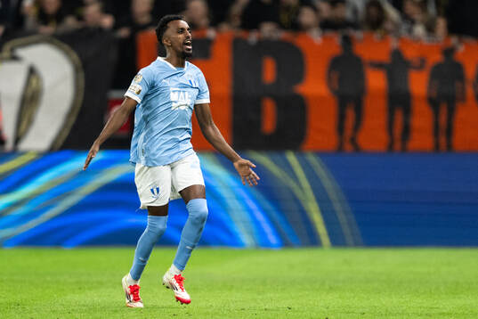 Malmö FFs Taha Ali reagerar