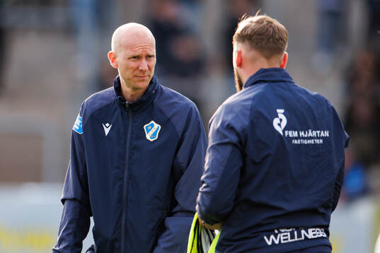 Halmstads assisterande tränare Andreas Johansson