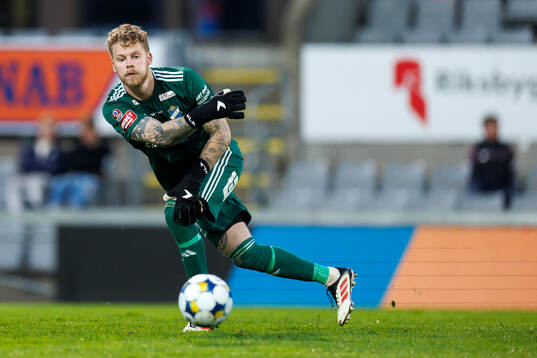 Östers målvakt Robin Wallinder
