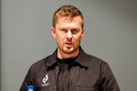 Halmstads tränare Johan Lindholm